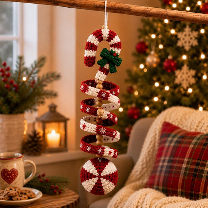 10 in 1 Christmas Crochet Spiral Pattern Bundle